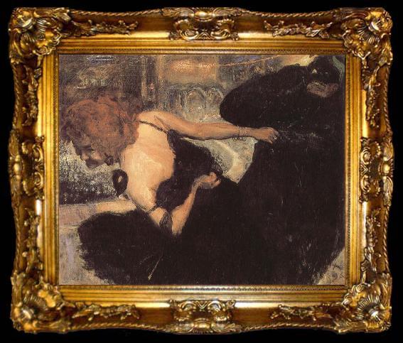 framed  Max Slevogt Dacne of Death, ta009-2